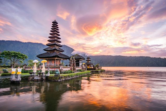 Iconic Picture of Bali city