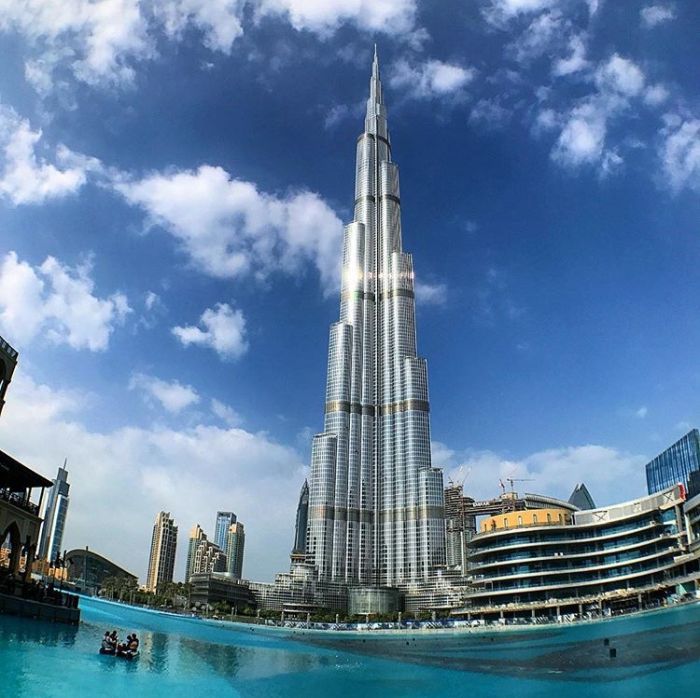 Iconic Picture of Dubai city