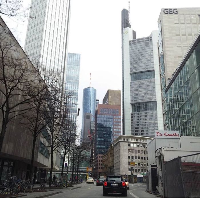Iconic Picture of Frankfurt city