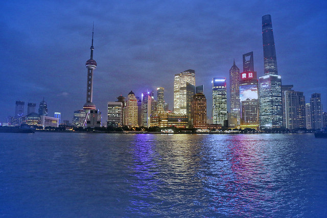 Iconic Picture of Shanghai city